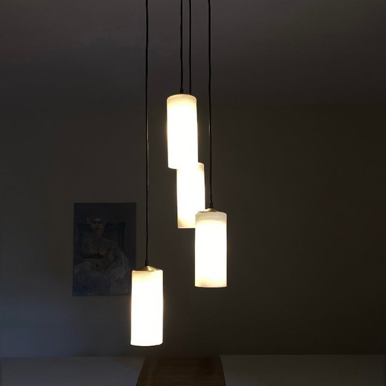 Image 1 of Parscot glass waterfall chandelier pendant