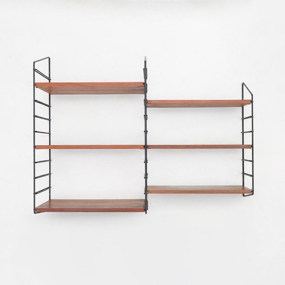 Image 1 of Wandboekenkast, jaren 60