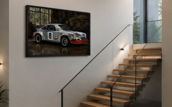 Porsche 911 Carrera RSR Martini Racing #8 – Targa Florio 1973 – Kunstdrucke, Paper (photo 7 of 7)