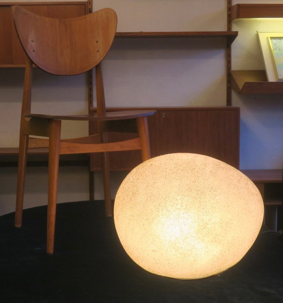 Image 1 of Large Moon Rock Lamp André Cazenave for Singleton attr., Italy 1960s