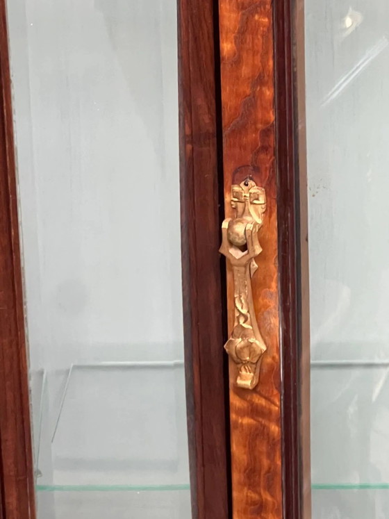 Maurice Dufrêne-Élysée. Escaparate Art Decó. – Vitrinas, Bronze, Wood, Art Deco (photo 5 of 7)