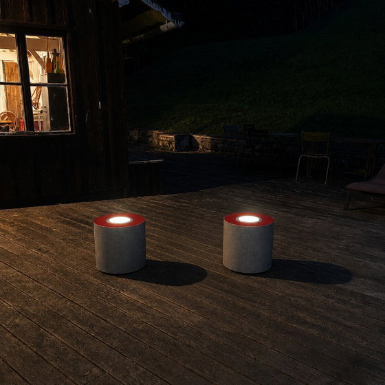 Illuminated Outdoor Tables or Stools – Table lamps, Iron (photo 4 of 5)