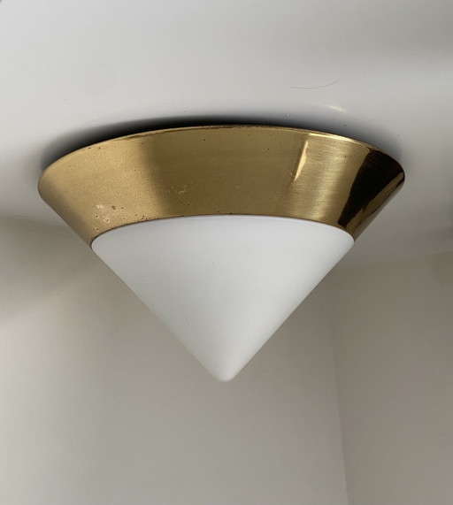 Hollywood Regency wall lamp - ceiling lamp by Mobo Light, 1970s
