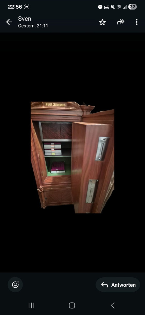 Image 1 of Coffre-fort de la fabrique de caisses de Vienne, vers 1900