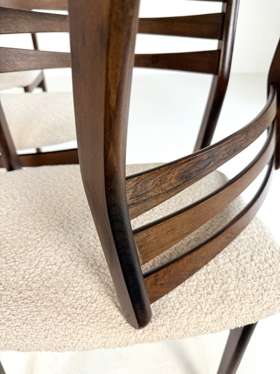 Image 1 of 4x restored dining room chair, Falsled Møbelfabrik '60