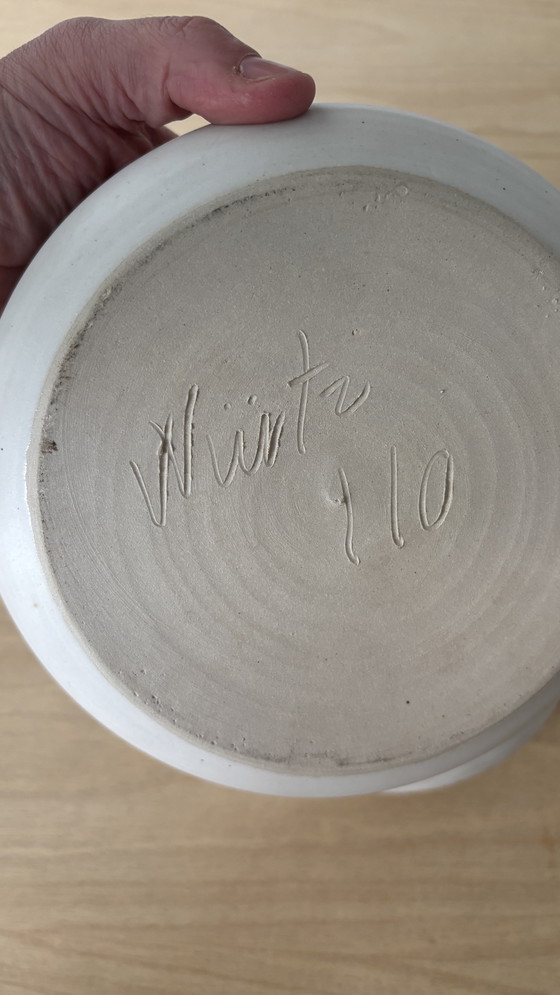 Image 1 of 2 sizes vintage Ikebana candlesticks, vases Aage Wurtz Studio, Denmark