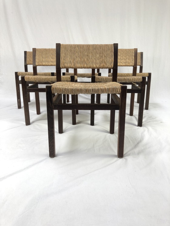 Image 1 of Sedie da pranzo di Martin Visser per Spectrum, 1967, set di 6