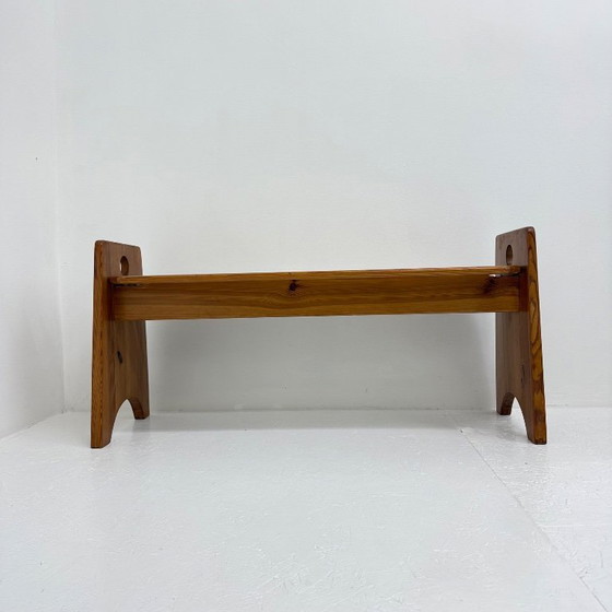 Image 1 of Banco de estilo moderno de mediados de siglo, diseñado por Gilbert Marklund para Furusnickarn AB en la década de 1960.