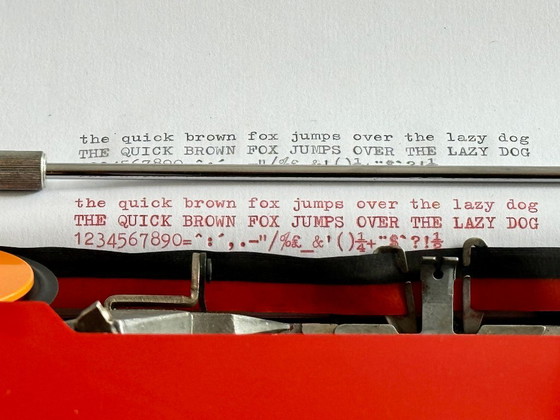 Sottsass & King - Olivetti 'Valentine' - Macchina da scrivere – Oggetti decorativi, Plastica, Metallo (photo 15 of 22)