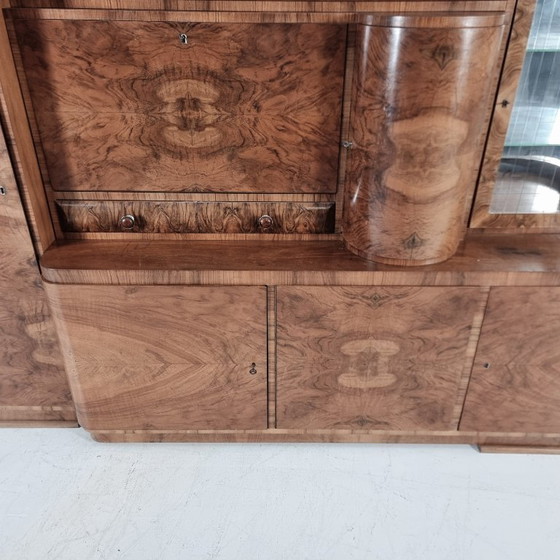 Art Deco Display Sideboard, 1940s – Wood (photo 9 of 12)