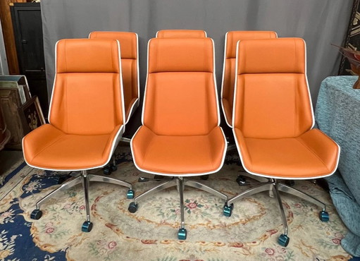 Ensemble de fauteuils vintage. – bureaustoelen (photo 2 of 6)