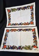 2 x Acapulco Villeroy & Boch fabric napkins/doilies