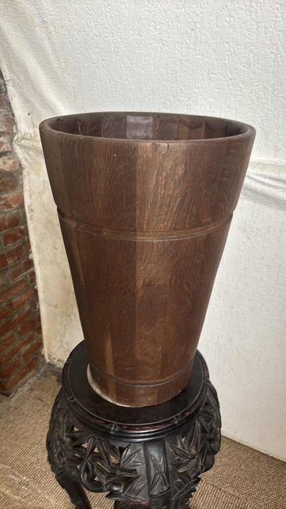 Image 1 of Paragüero antiguo de madera