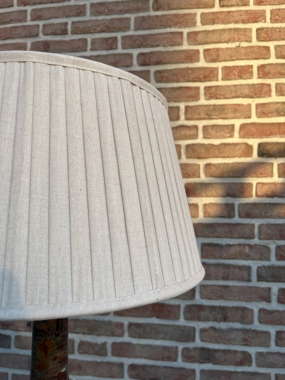 Lampada a forma di vaso in ceramica vintage con decorazioni giapponesi – Lampade da tavolo (photo 7 of 10)