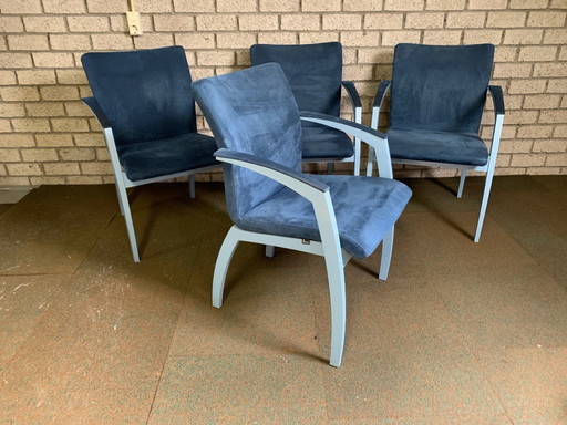 4x Leolux Camarilla Dining Room Chairs