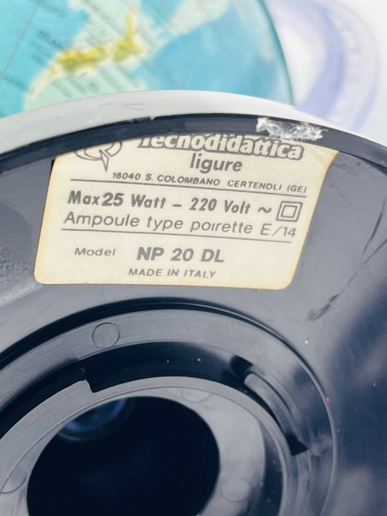 Image 1 of Vintage wereldkaart