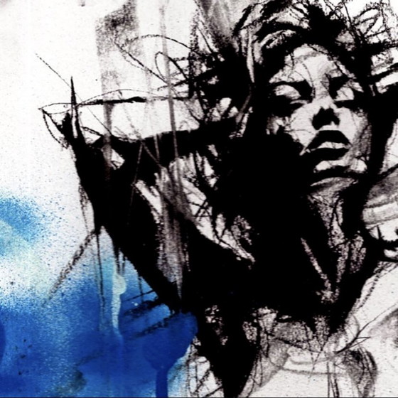 Nude Study XX562 - Vin Dantes – Paintings & Drawings, Paper (photo 3 of 7)