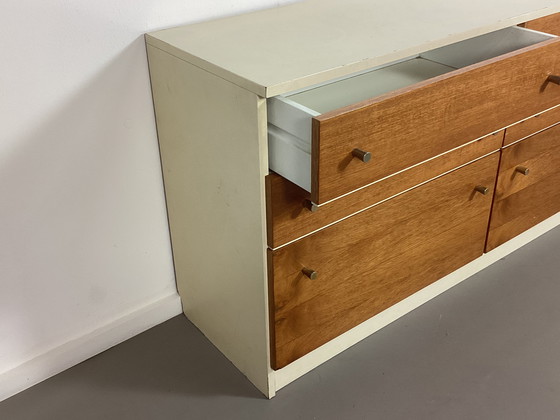 Image 1 of Vintage Mcm Ladekast Kast Dressoir Teak