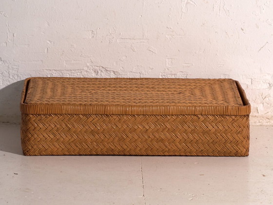 Set of two antique Japanese boxes in woven bamboo – Japan, circa 1950 – Decorative Objects (photo 40 of 40)
