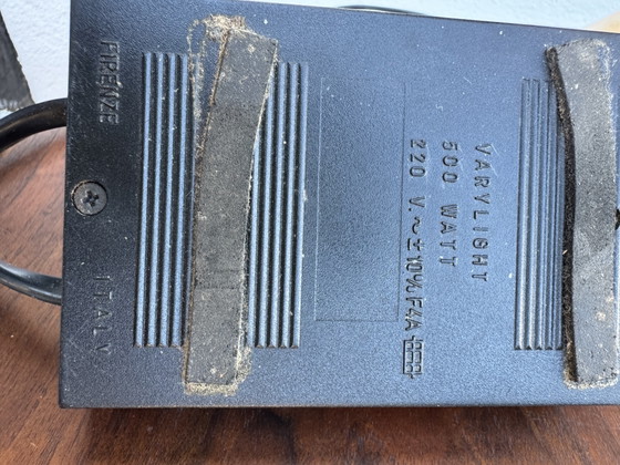Image 1 of Lampada da tavolo alogena in bronzo massiccio degli anni '80.