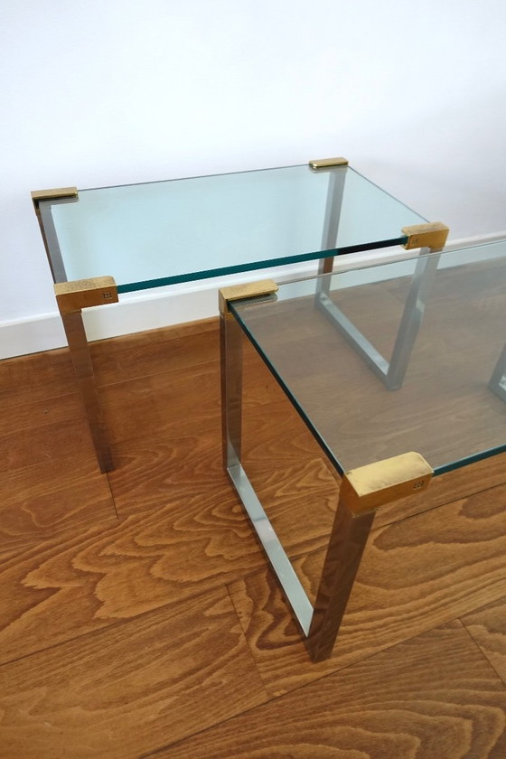 Image 1 of Tables d'appoint Peter Ghyczy T53 (lot de deux)