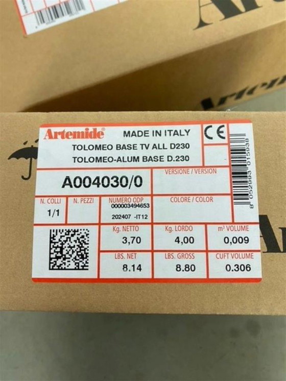 Image 1 of Artemide Tolomeo Tavolo LED new in original packaging design Michele DeLucchi