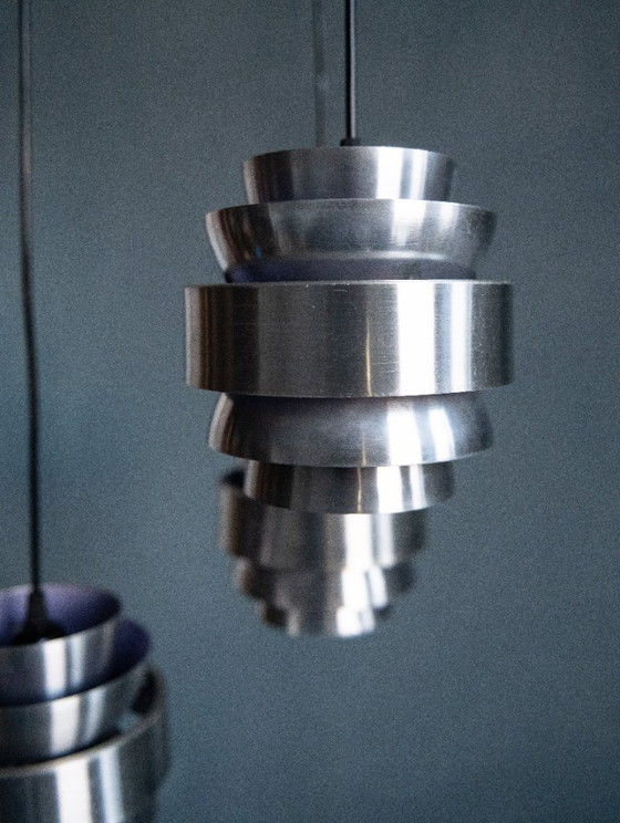 Image 1 of Metal Cascade Pendant Lamp by Lakro Amstelveen