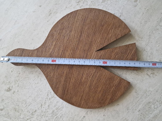 Image 1 of Trio of wooden birds for wall decoration