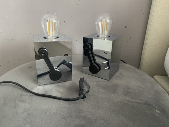 Les lumières de l'interrupteur Richard Hutten – Gispen, Lampes, Chrome, Plastic (photo 5 of 6)