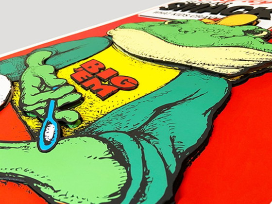 Image 1 of English, Ron - Killfrog's Sugar Smack - 3D-Konstruktion - handsigniert