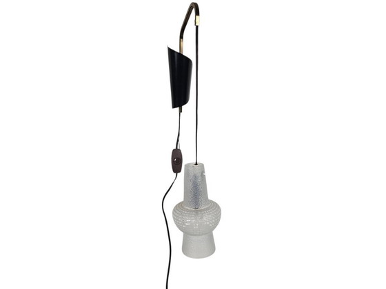 Image 1 of Dutch design - Philips - model NX 14 - satijnglas - 50's - Louis Kalff