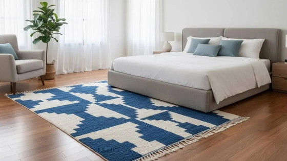 Tapis en laine fait main du Maroc 3 x 2 m – Wool (photo 8 of 16)