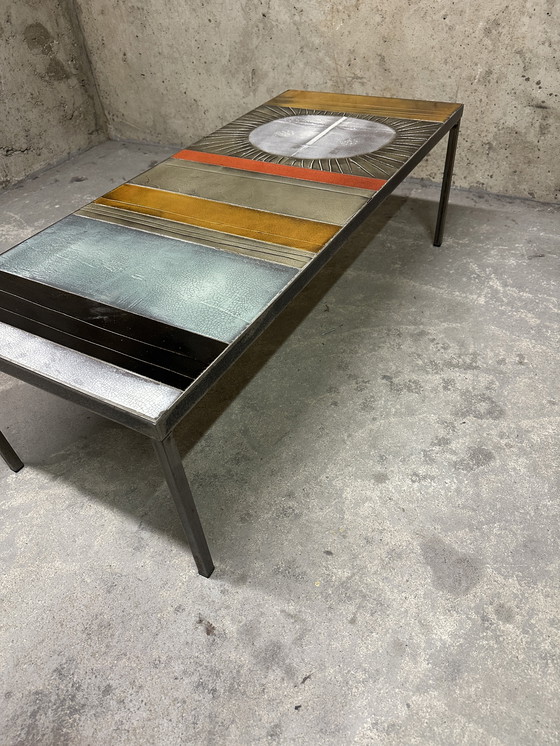 Image 1 of Sun table by Roger Capron