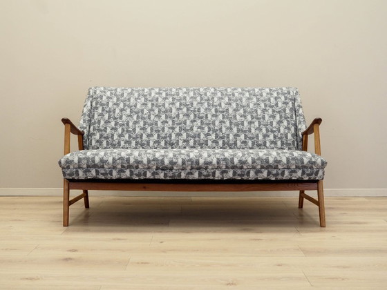 Image 1 of Sofá de roble, diseño danés, años 70, fabricación: Dinamarca