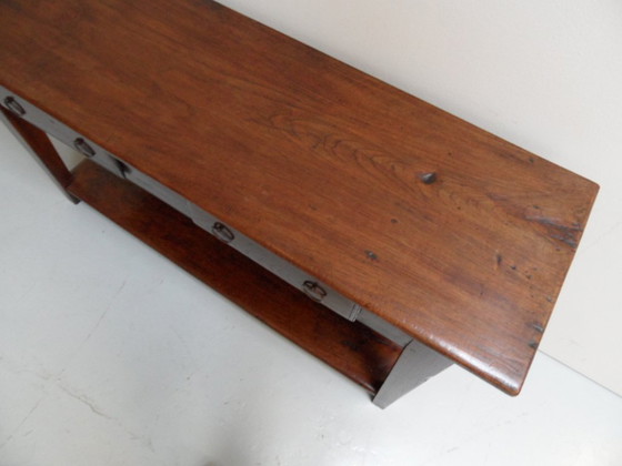Antieke Spaanse Sidetable – Bijzettafels, Wood (photo 4 of 14)