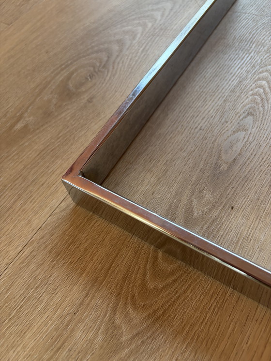 Image 1 of Gebra 80s side table glass chrome