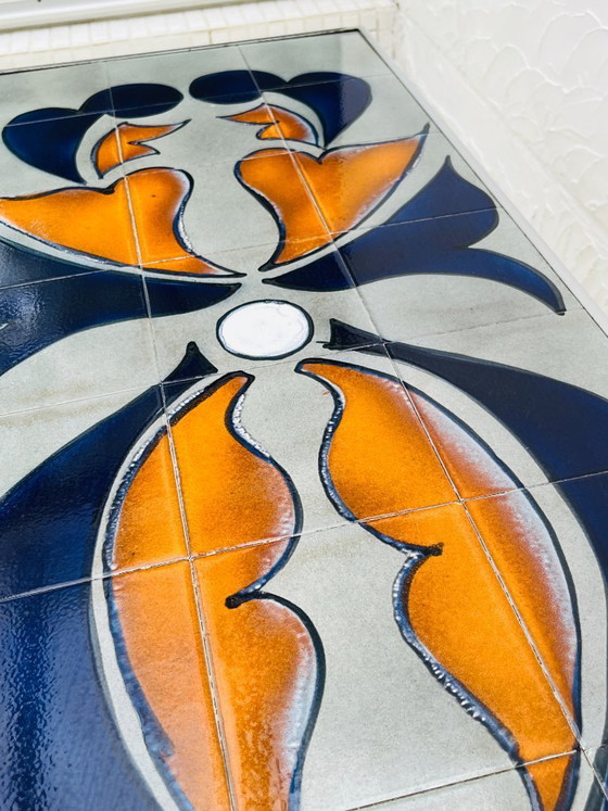 Tavolino Metakore in ceramica Vallauris, firmato Cedem – Tavolini da caffè, Chrome (photo 8 of 18)