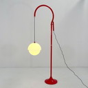Red Model 4055 Floor Lamp by Luigi Bandini Buti for Kartell, 1960s