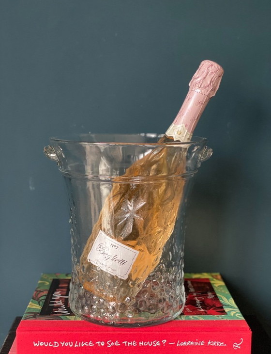 Image 1 of Champagne wine cooler vintage glass