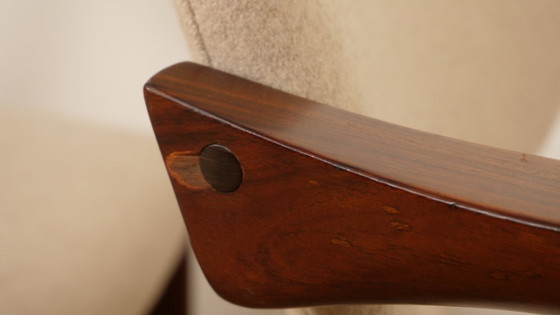 Image 1 of Juego de 4 sillas de comedor | Kai Kristiansen | Silla Z - modelo 42 | Palisandro