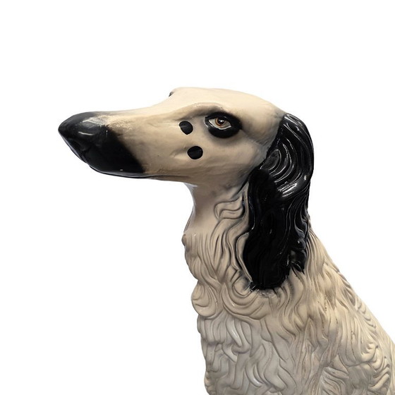 Image 1 of Statue de chien en céramique italienne vintage