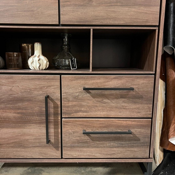 Storage Cabinet Scuro Dark Almond – Pronto Wonen, Wood (photo 3 of 3)