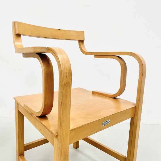 Image 1 of Sperrholzsessel aus Buche von Enraf Nonius Delft, 1970er