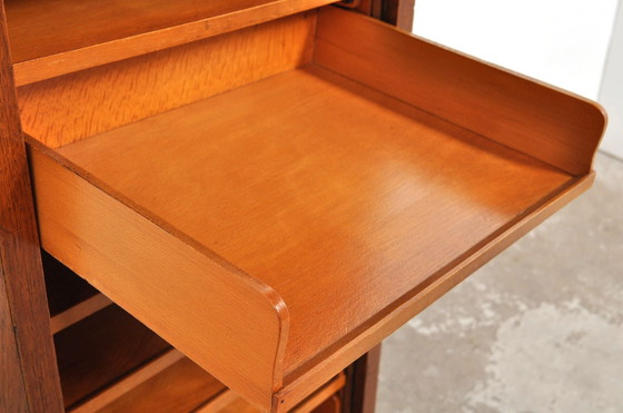 Image 1 of Armario Art Déco con puertas enrollables, década de 1930