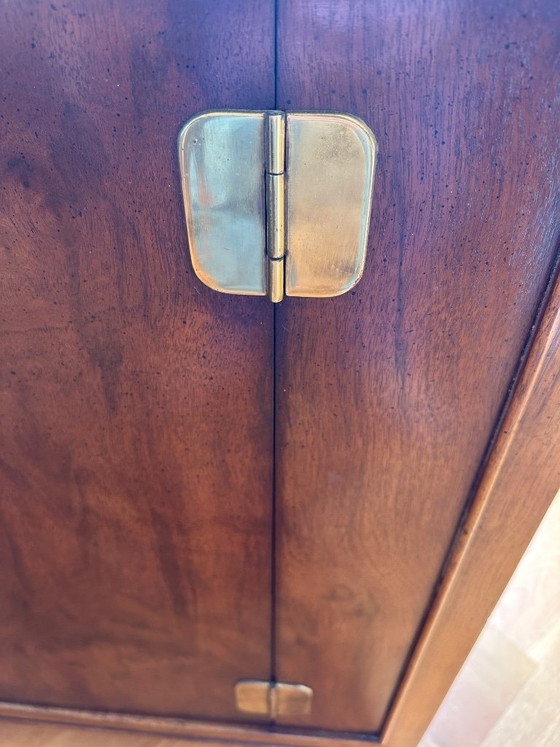 Image 1 of A vintage sideboard, Heritage by Drexel, Chinese Art Deco 1970s Hollywood Regency