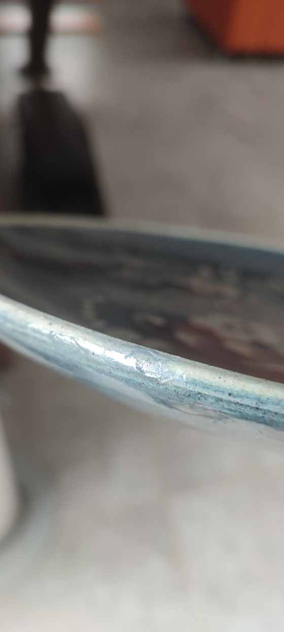 Image 1 of Grande piatto in gres alsaziano di Vincent Pirard, Soufflenheim