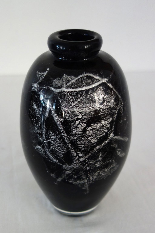 Vaso in vetro soffiato di Raymond Branlé, Biot, Francia