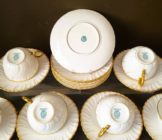 Image 1 of ✔️MINTON Porzellan-Essgeschirr-Set, Sarreguemines (Frankreich)