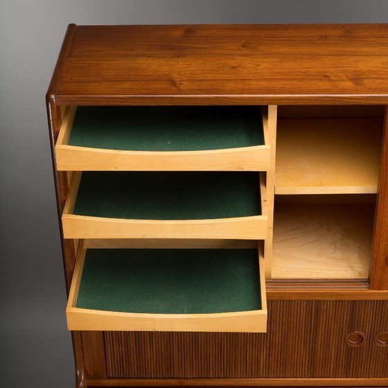 Image 1 of Teak high cabinet by Johannes Andersen, 1960s