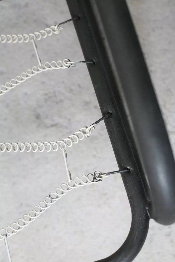 Image 1 of 2x Fauteuils Édition Prisunic Acier Tubulaire et Coussins Mousses, France, 1973